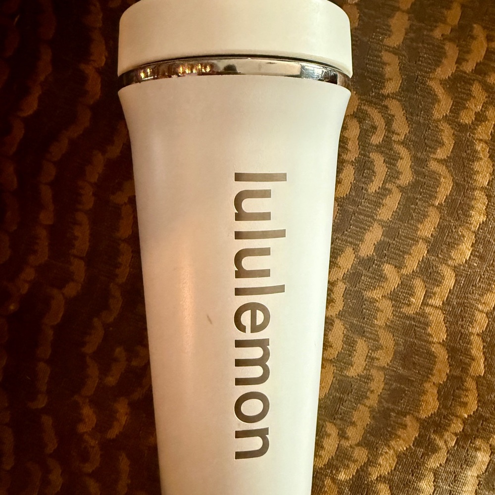 Lululemon White Insulated Tumbler